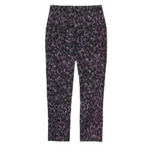 Womens New High-Rise Capri Leggings S XL